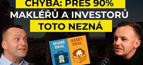 95% investorů a makléřů neví jak kupovat nemovitosti na firmu | Share Deal – JUDr. Jakub Dohnal