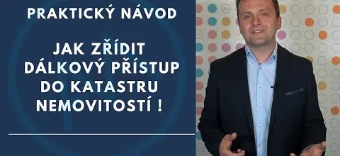 Jak si zřídit dálkový přístup do Katastru nemovitostí – praktický návod