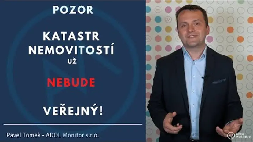 POZOR – Katastr nemovitostí už nebude veřejný a skoro nikdo to neví!