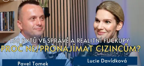 Proč ne/pronajímat byt cizincům, 150 bytů ve správě, realitní fuckupy – Lucie Davídková