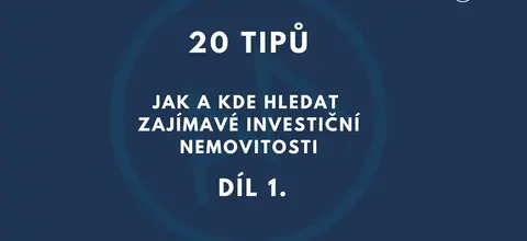 Tip 1 z 20: Hledejte špatně inzerované nemovitosti