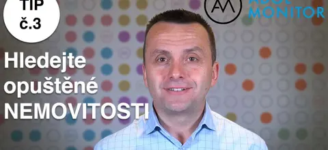 Tip 3 z 20: Hledejte opuštené nemovitosti