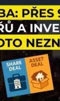 95% investorů a makléřů neví jak kupovat nemovitosti na firmu | Share Deal – JUDr. Jakub Dohnal