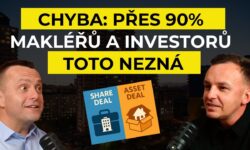 95% investorů a makléřů neví jak kupovat nemovitosti na firmu | Share Deal – JUDr. Jakub Dohnal